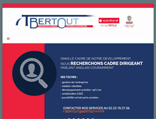 Tablet Screenshot of bertout-f-p.com